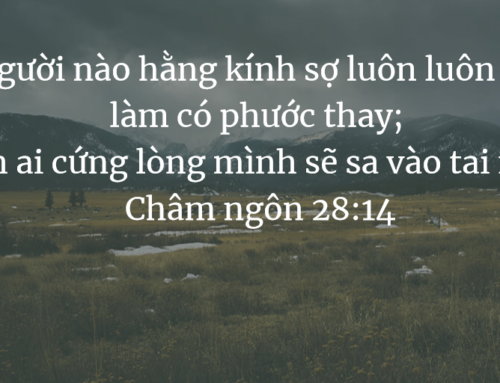 Sự thờ ơ – 23/12/2018